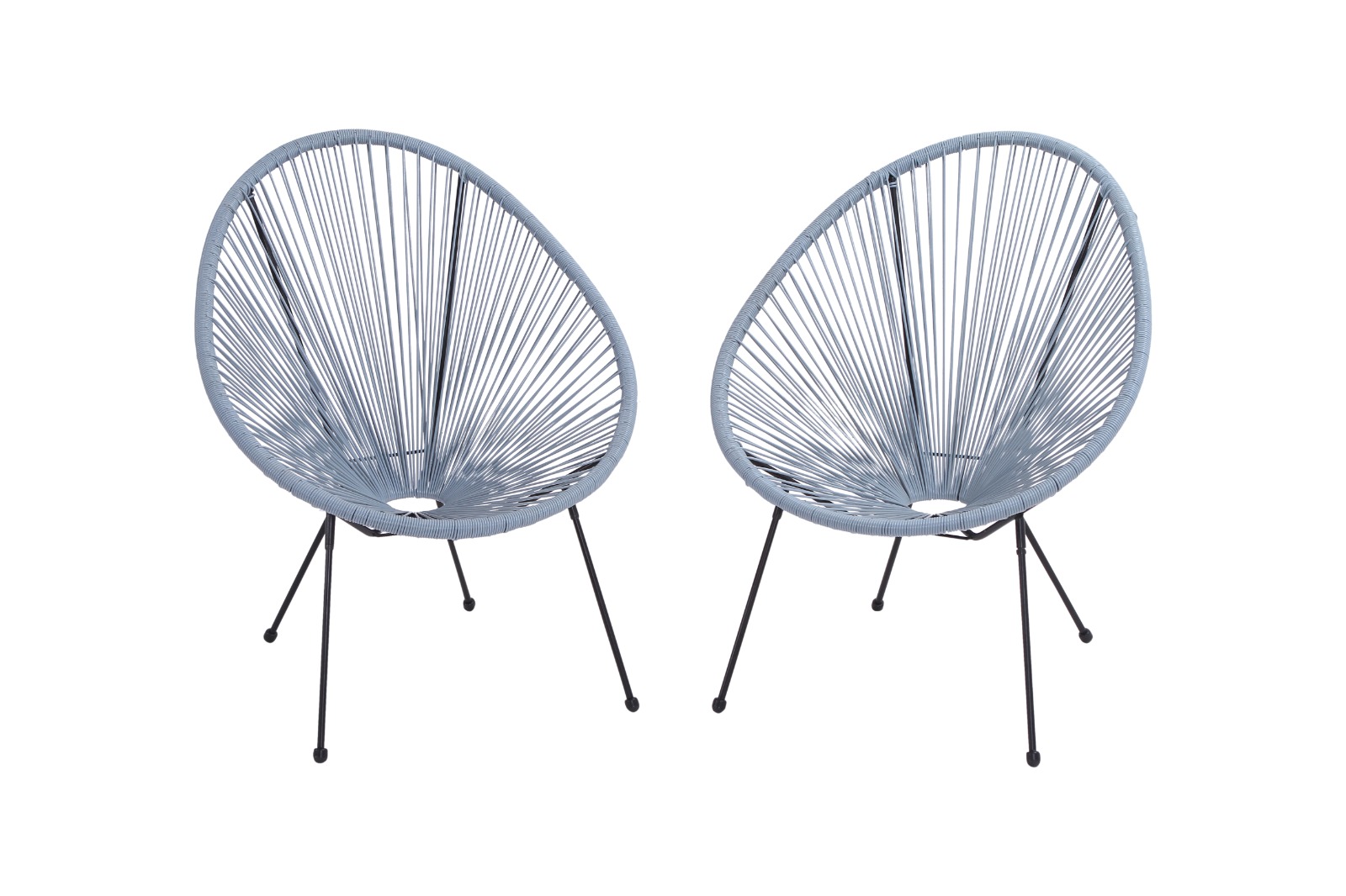 Acapulco Chair (BLUE-GREY)