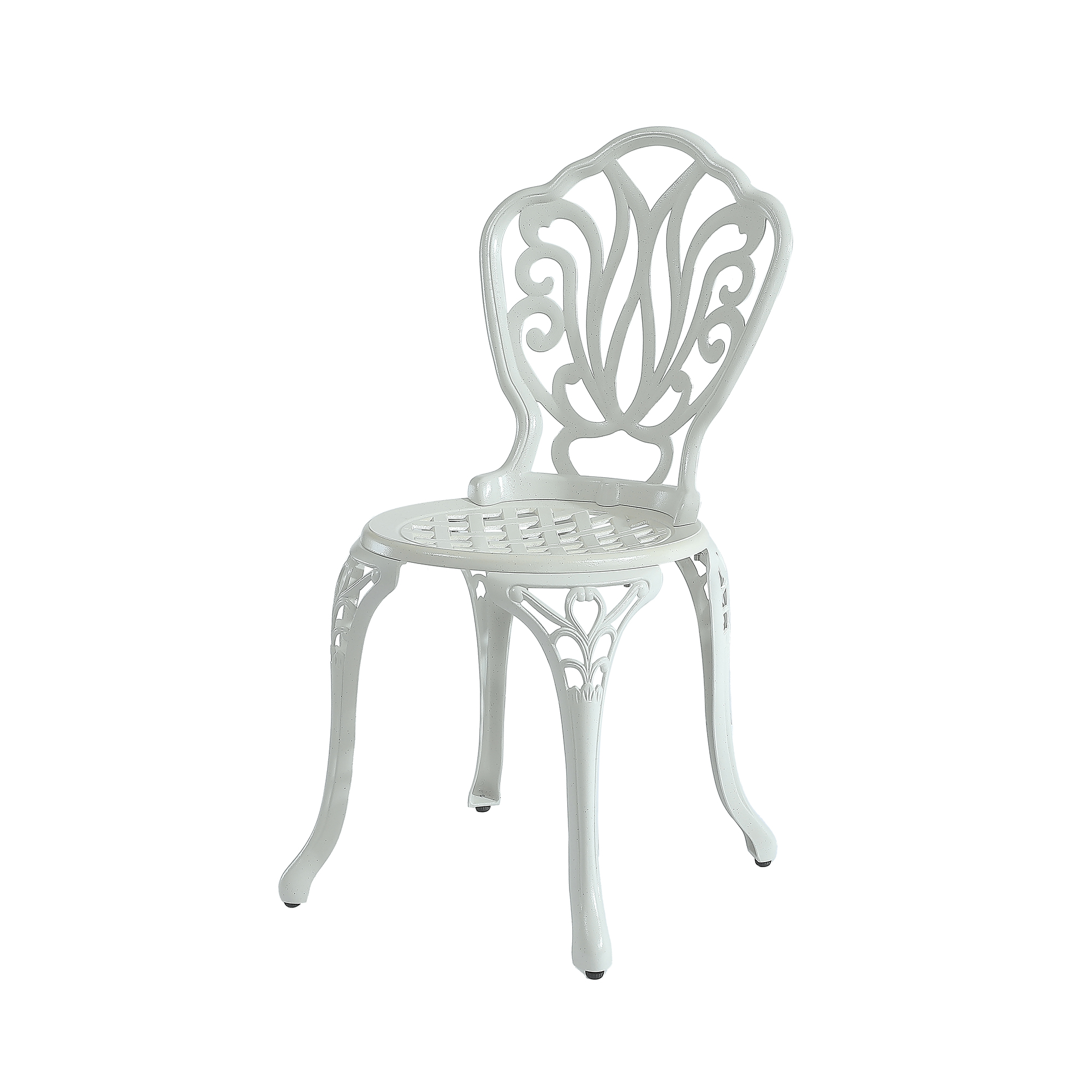 2-Piece Bronze Cast Aluminum Outdoor European Type Bistro Chair