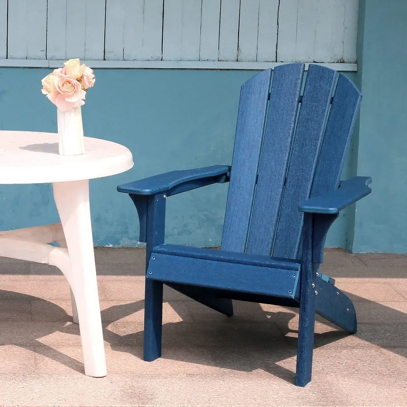 patio blue chair