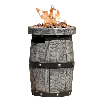 Mondawe 14" Round Fire Pit 10000 BTU Ideal for Garden or Porch Bliss