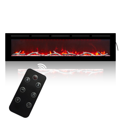 36/42/60/72 in. 4780 BTU Recessed/Wall-mounted Electric Fireplace