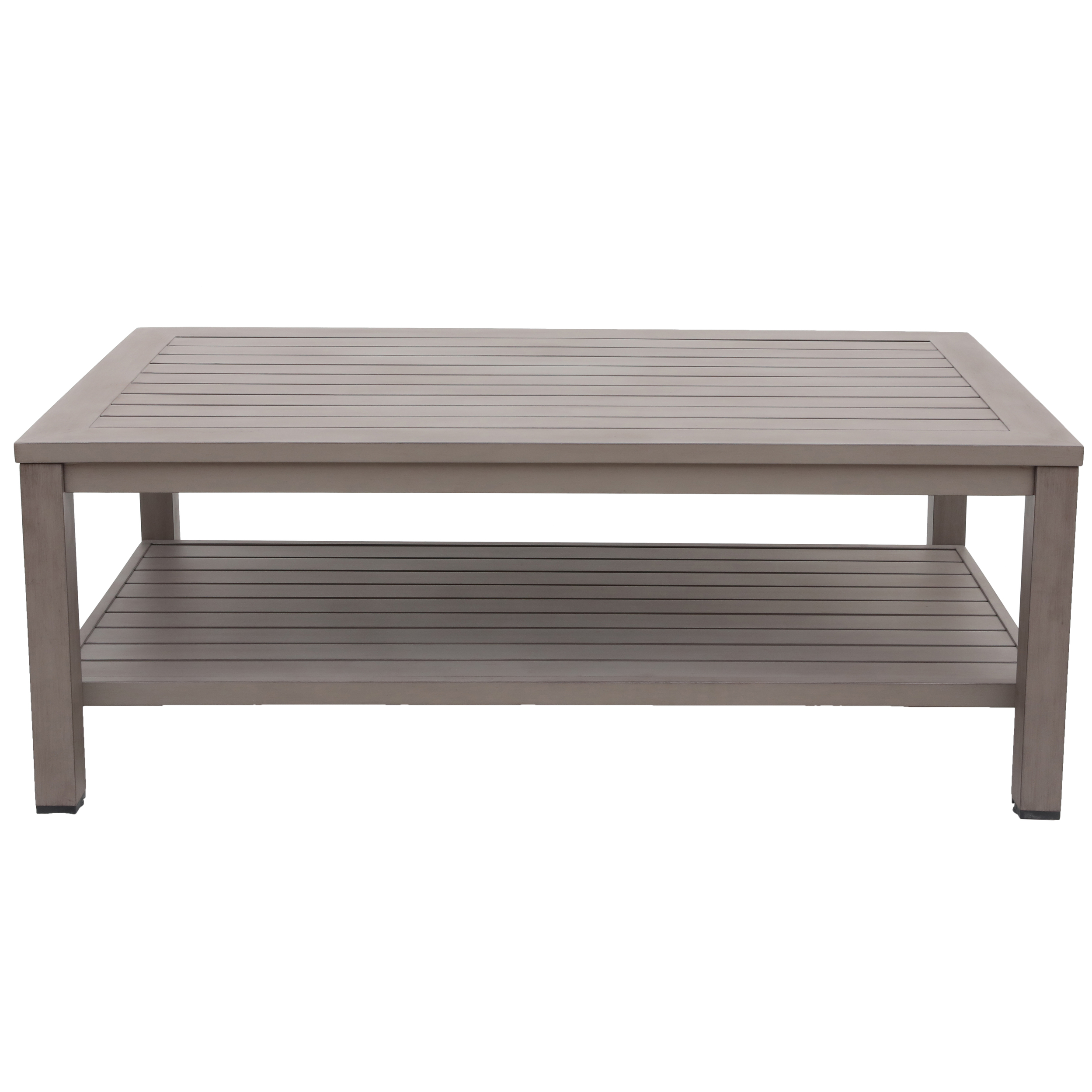 Aluminum Rectangle Coffee Table, Brama