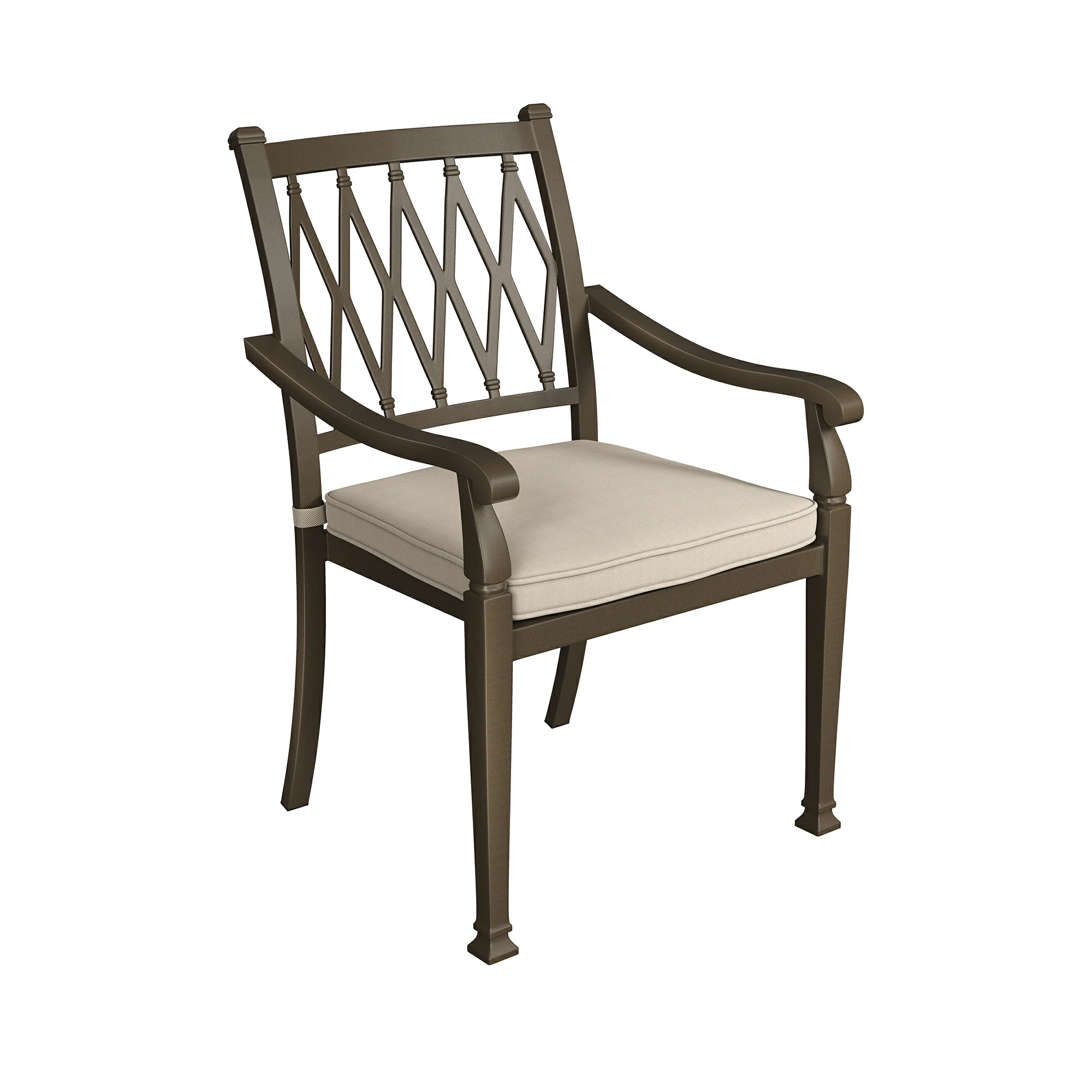cast aluminum stackable patio chairs