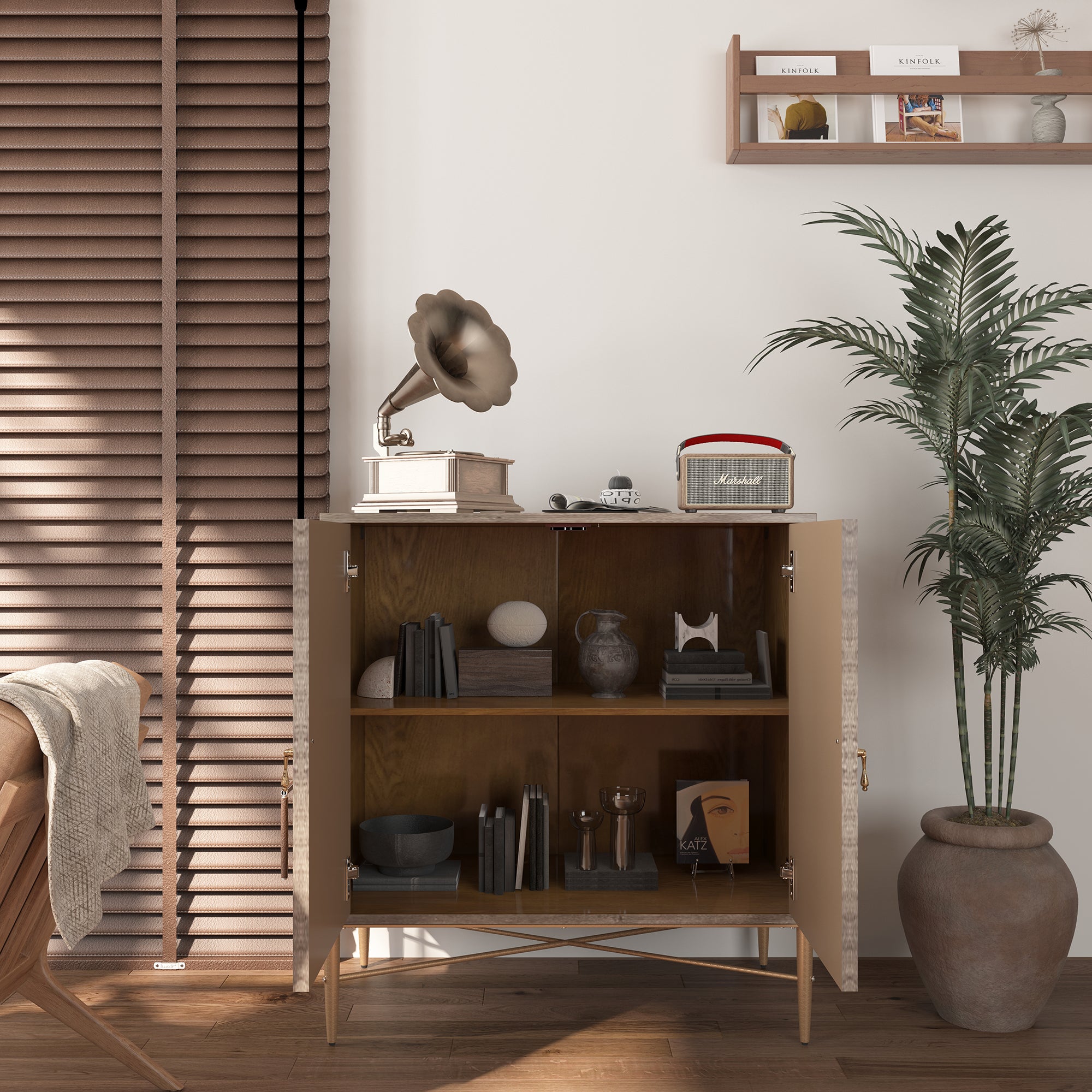 Kitchen Sideboard Buffet Table, Modern Sideboard Storage with