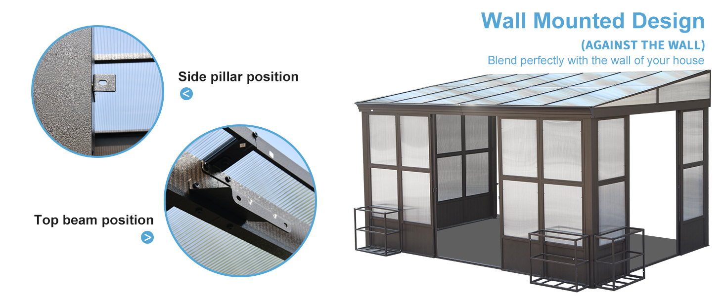 Wall mounted design