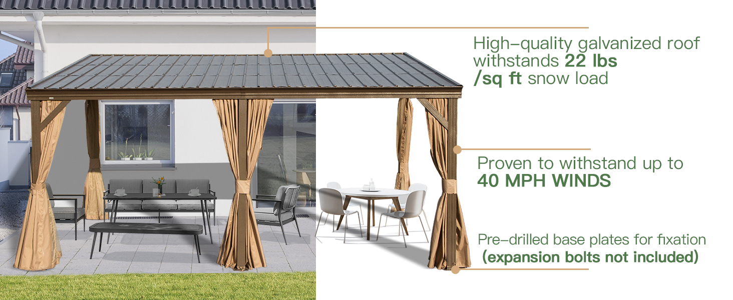 lean to gazebo