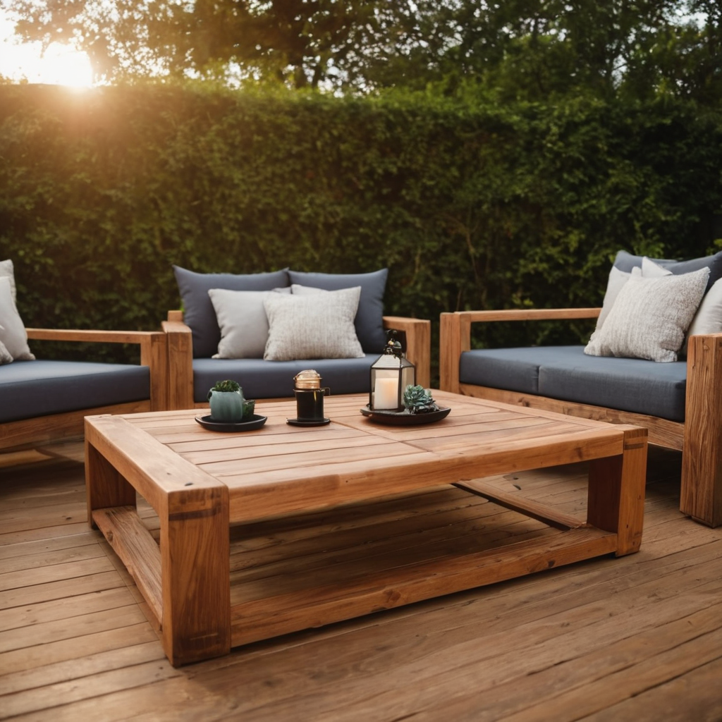 How Do You Clean Wooden Outdoor Furniture?
