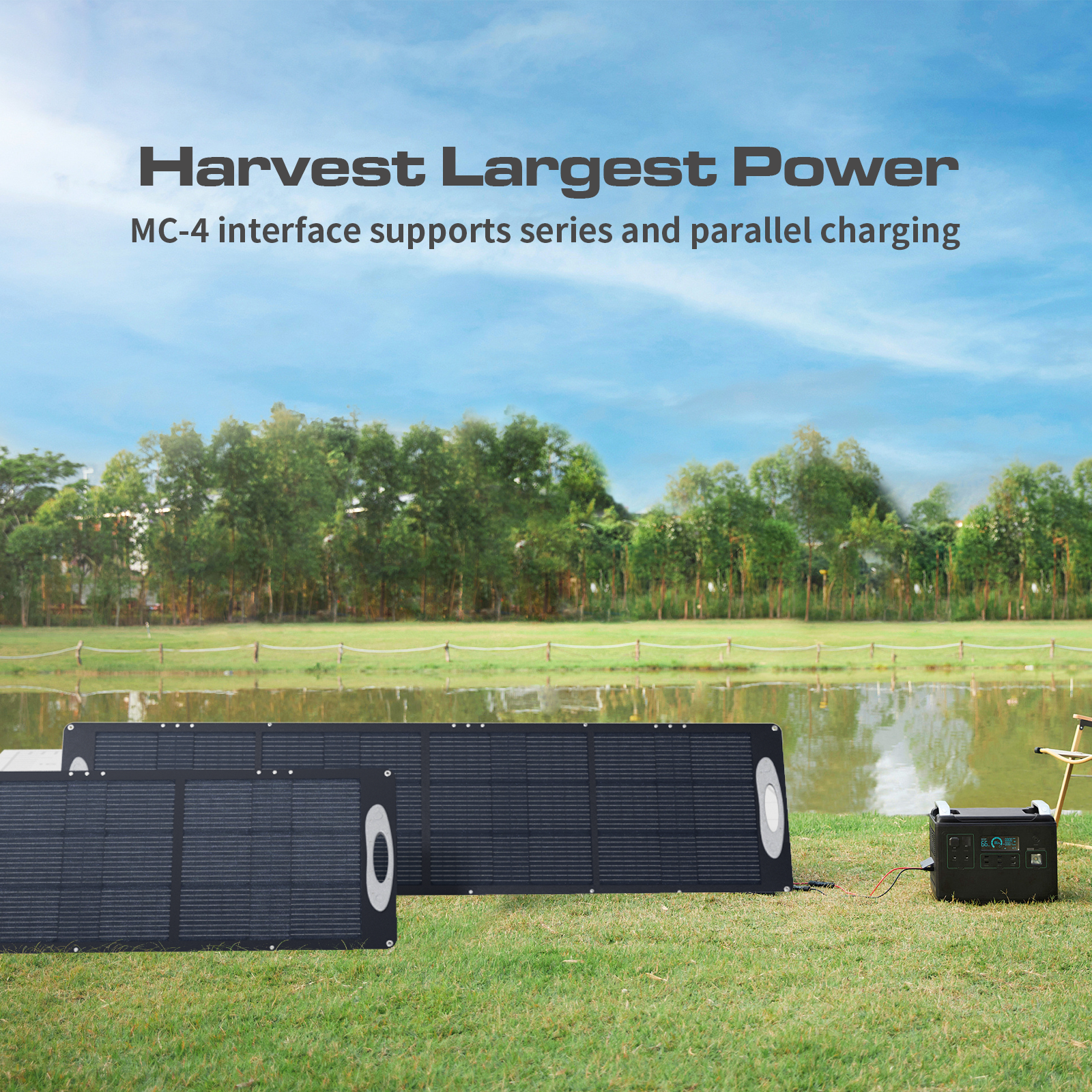 VDLPOWER SC0201 Portable Solar Panel 200W