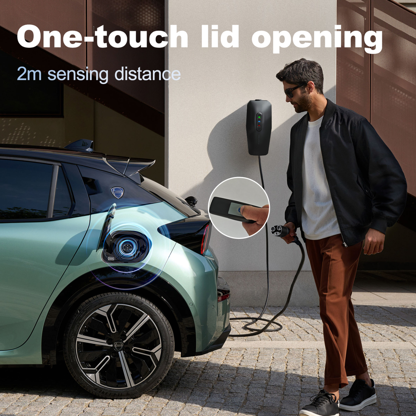 EV Charger for Tesla 3.5KW 16Amp Electric Vehicle Portable Charger 20FT Cable Home EV Charging Station for J1772 Electric Cars  | VDLPOWER EC13