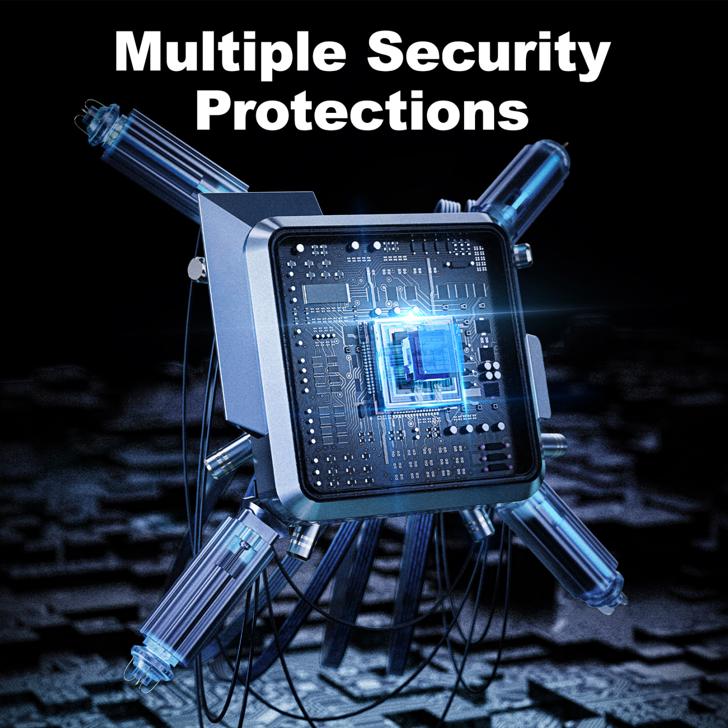 7KW/32A Electric Vehicle Portable Charger Level 2 EV Charger for All SAE J1772  | VDLPOWER EC20