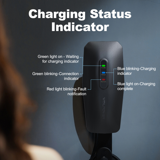 Electric Vehicle Portable Charger 3.5KW 16Amp Home EV Car Charging Station for All SAE J1772  | VDLPOWER EC10
