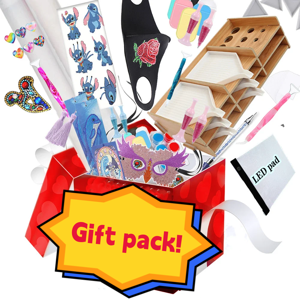 New Year's gift package (including diamond painting crafts)