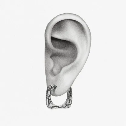 TIMELESS TEXTURED EARRINGS