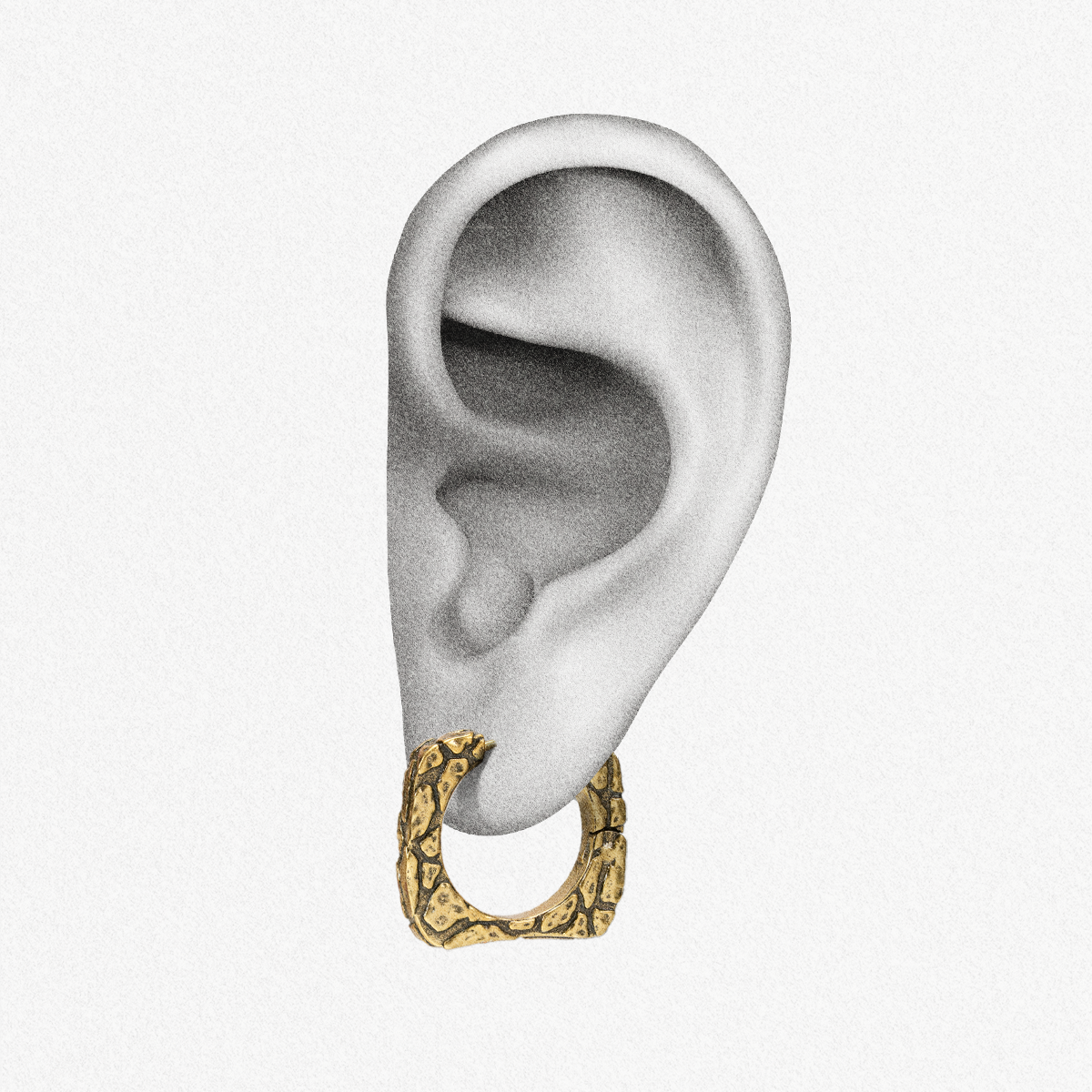 TIMELESS TEXTURED EARRINGS