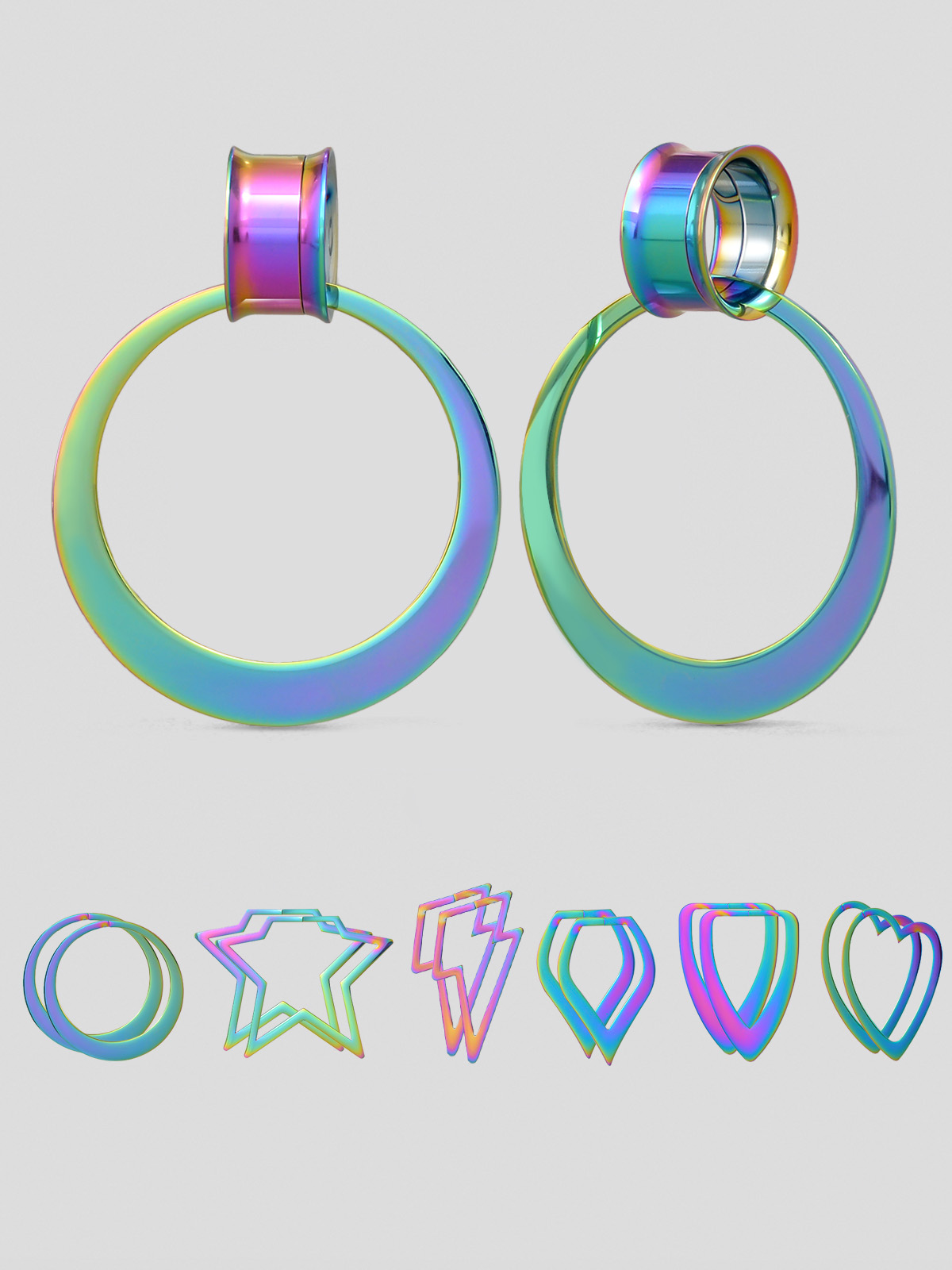 Spring Hot Sale Ear Gauges Tunnels Shop Punkyouth PUNKYOUTH