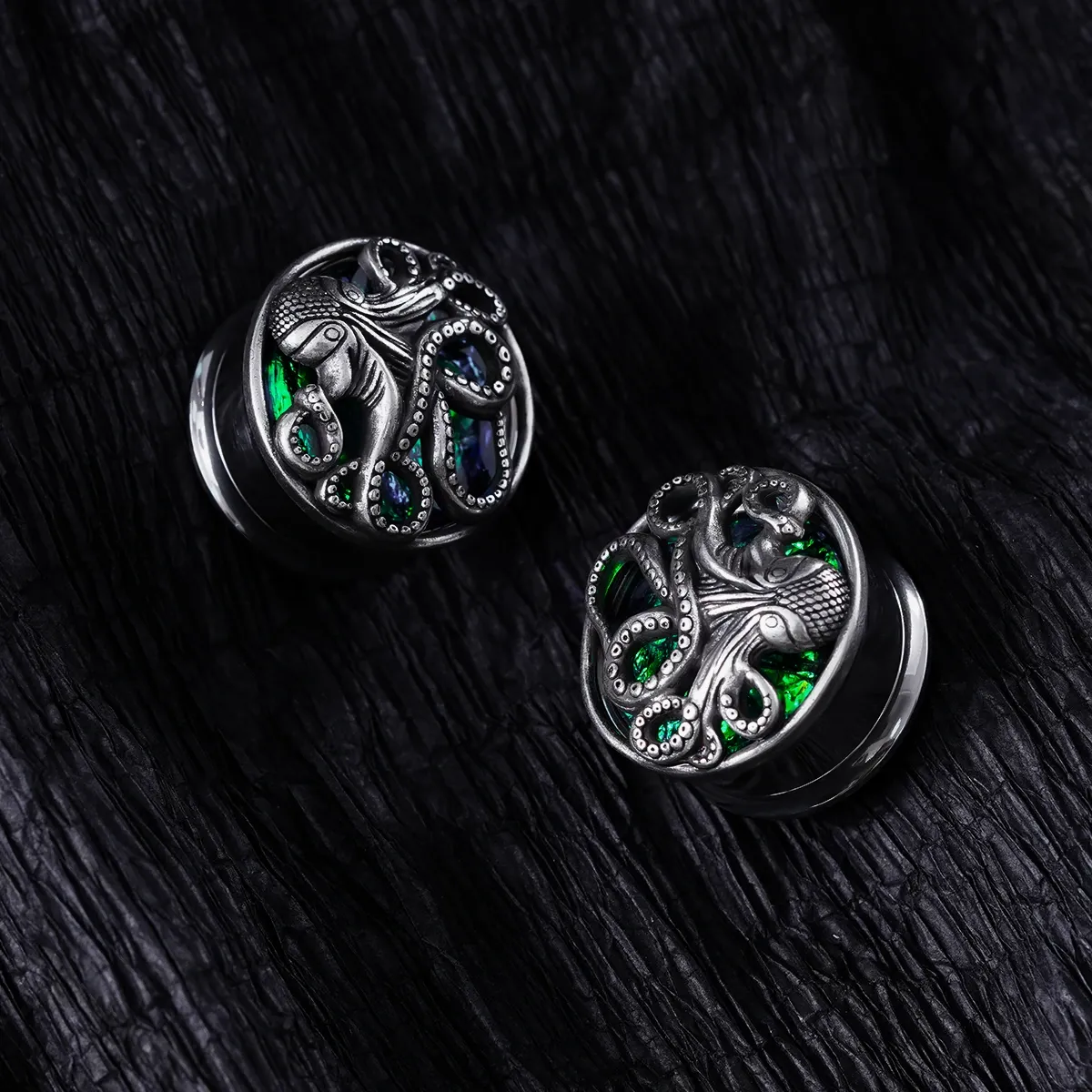 EMERALD OCTOPUS PLUGS