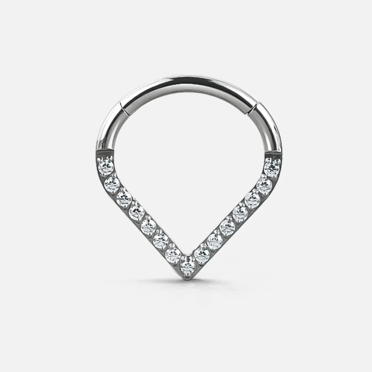 RADIANT WATERDROP TITANIUM CLICKER