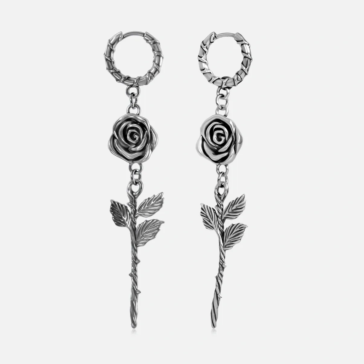 ELEGANT ROSE EARRINGS