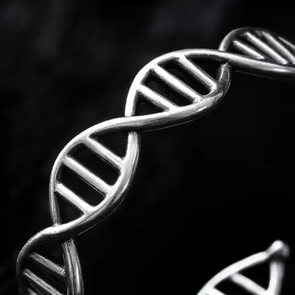 DNA HOOP EARRINGS