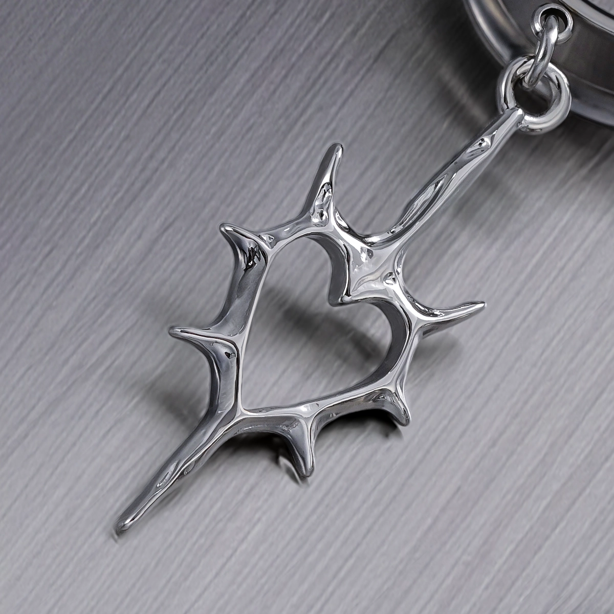 THORNED HEART DANGLES