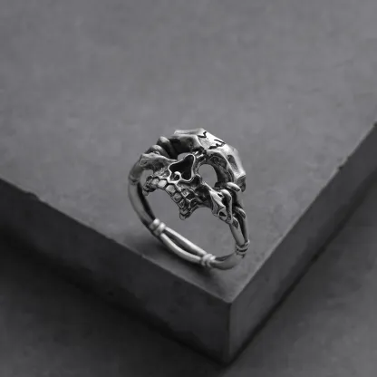SKULL EMBLEM RING