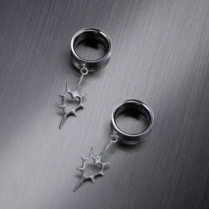 THORNED HEART DANGLES