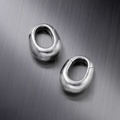 SCULPTED OVAL EAR WEIGHTS