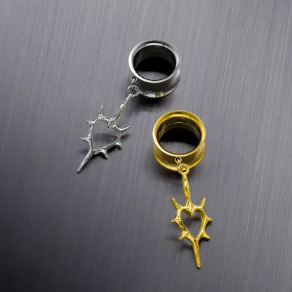 THORNED HEART DANGLES
