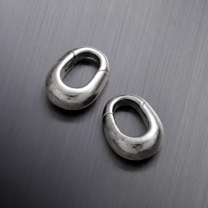 SCULPTED OVAL EAR WEIGHTS