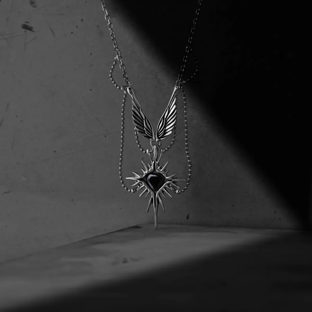 CELESTIAL STARBURST WINGS NECKLACES