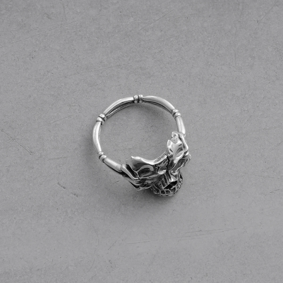 SKULL EMBLEM RING
