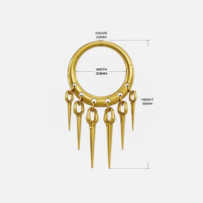 REBEL SPIKE EAR WEIGHTS