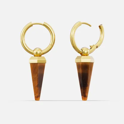 CRYSTAL PRISMATIC EARRINGS