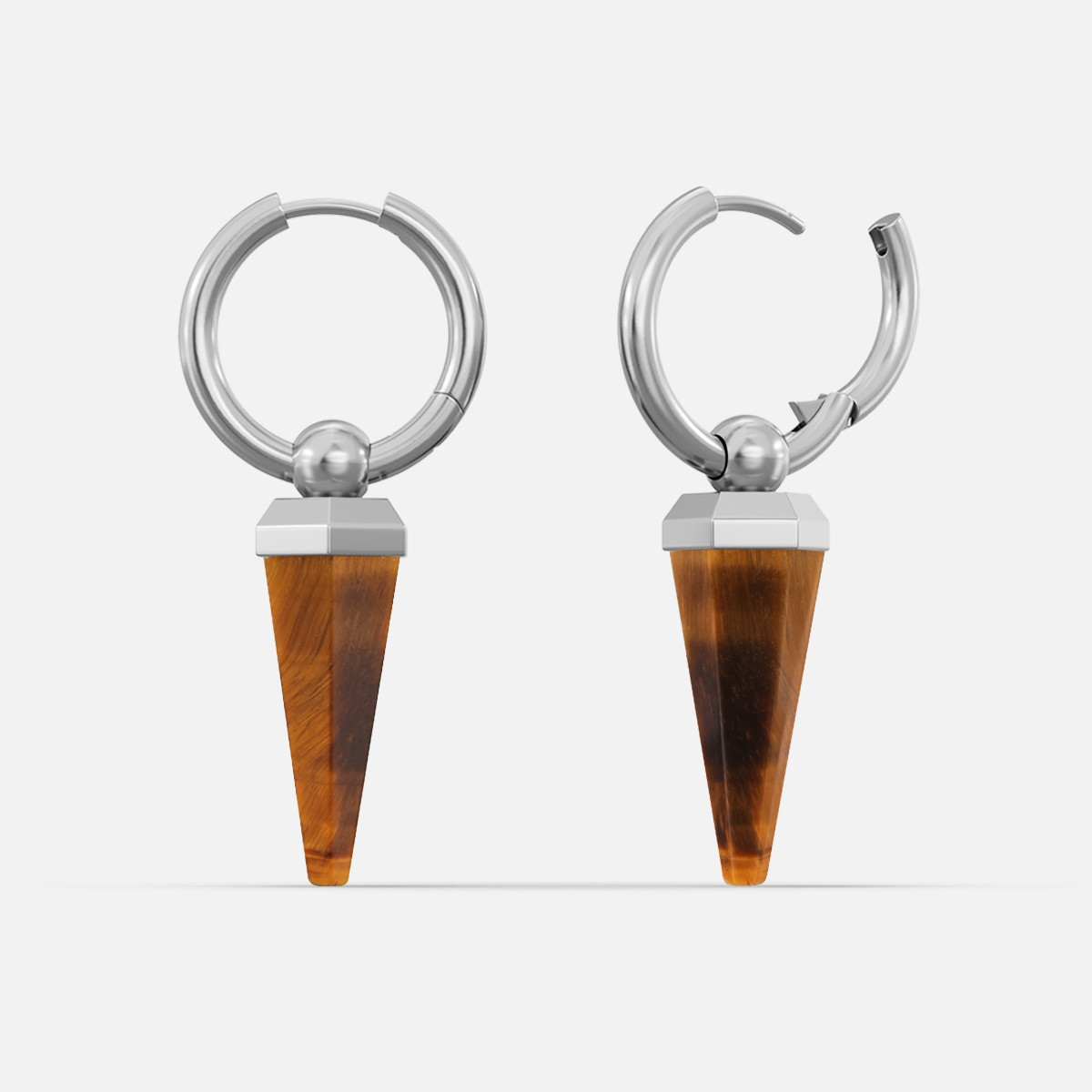 CRYSTAL PRISMATIC EARRINGS