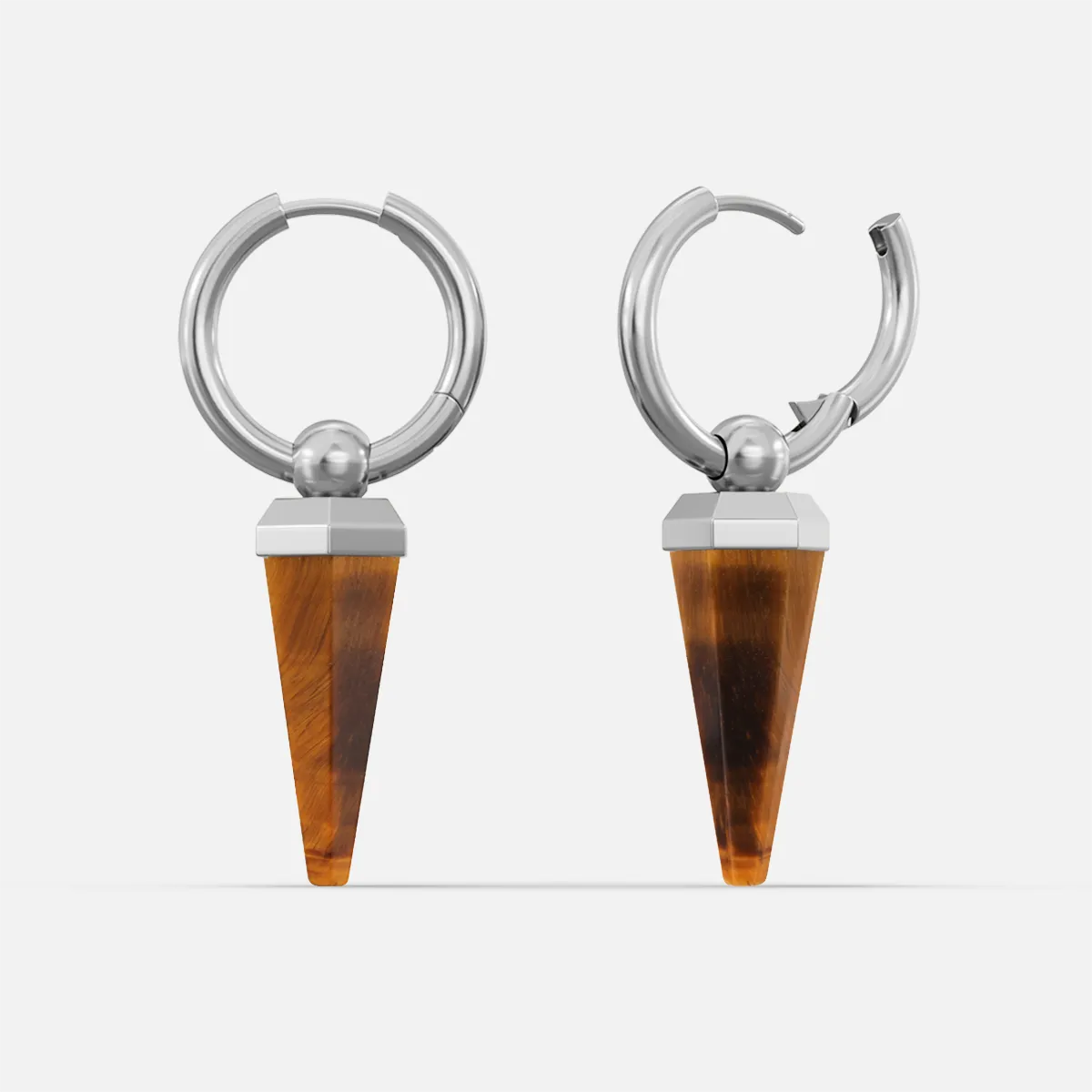 CRYSTAL PRISMATIC EARRINGS