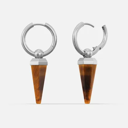 CRYSTAL PRISMATIC EARRINGS