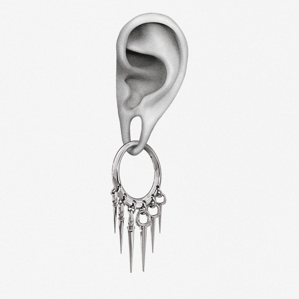 REBEL SPIKE EAR WEIGHTS