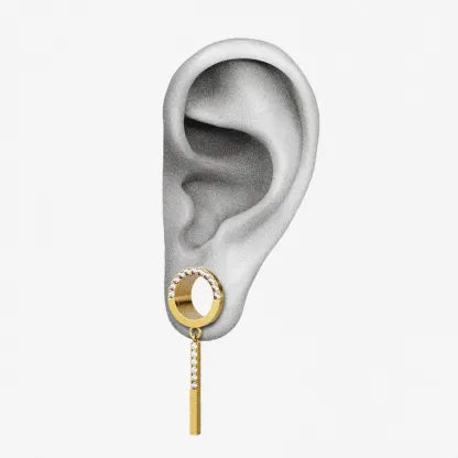 REFINED SILHOUETTE DANGLES