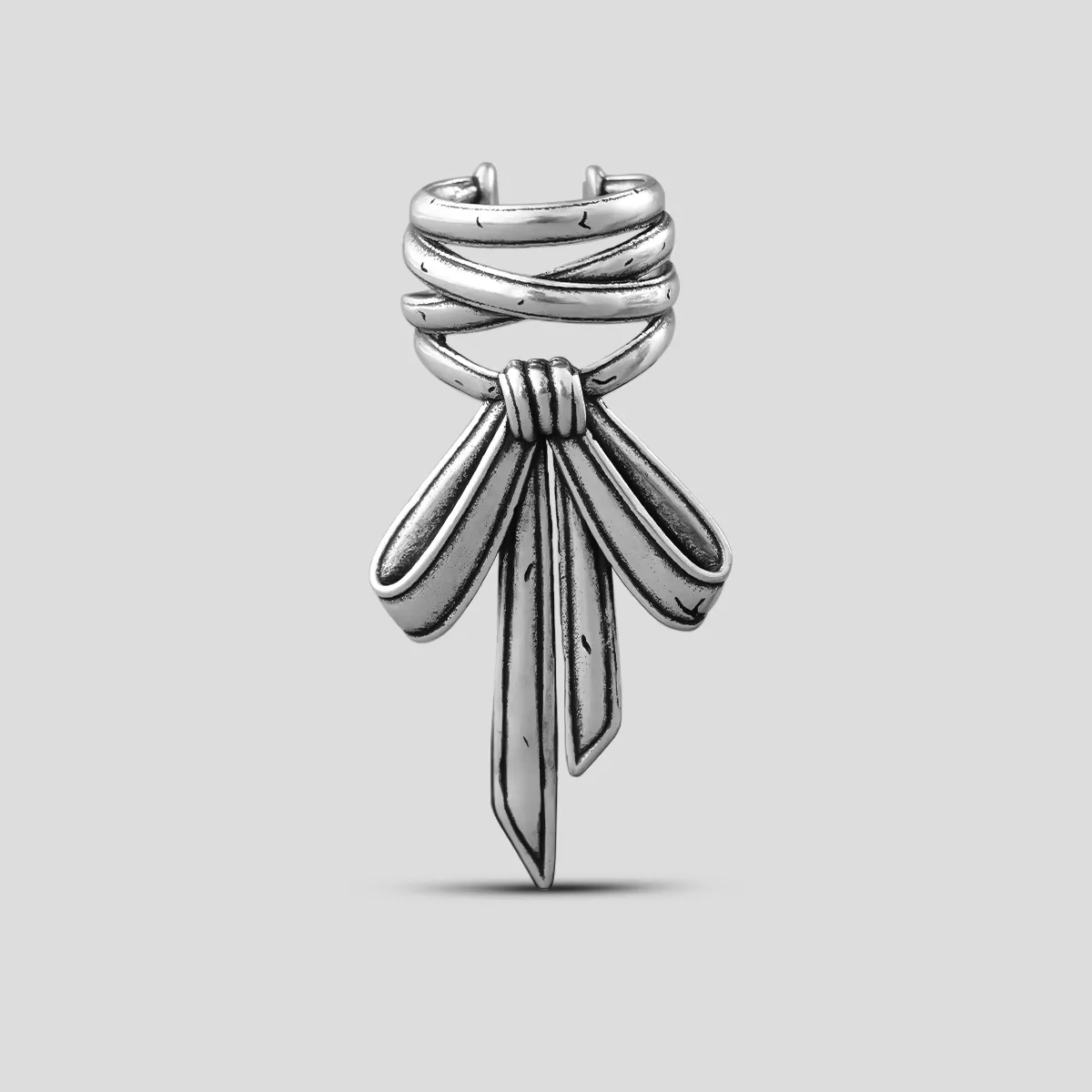 GRACEFUL KNOT EAR CUFFS