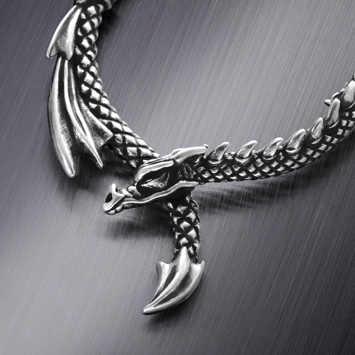 OUROBOROS DRAGON EARRINGS
