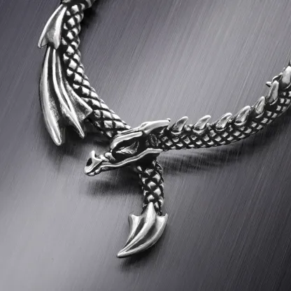 OUROBOROS DRAGON EARRINGS