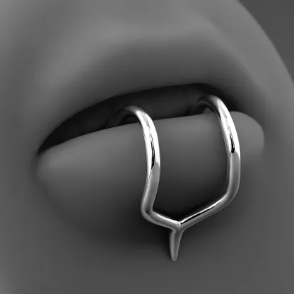 SCULPTED LINE LIP CUFF