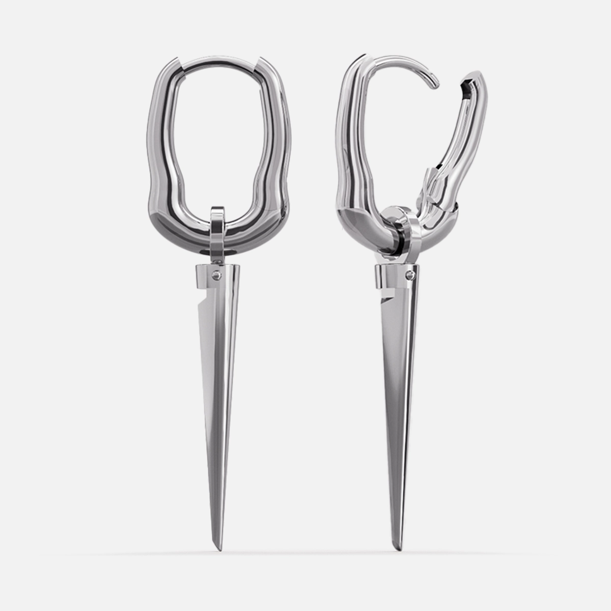 TAPERED EDGE EARRINGS
