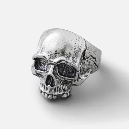 Memento Mori Skull Ring