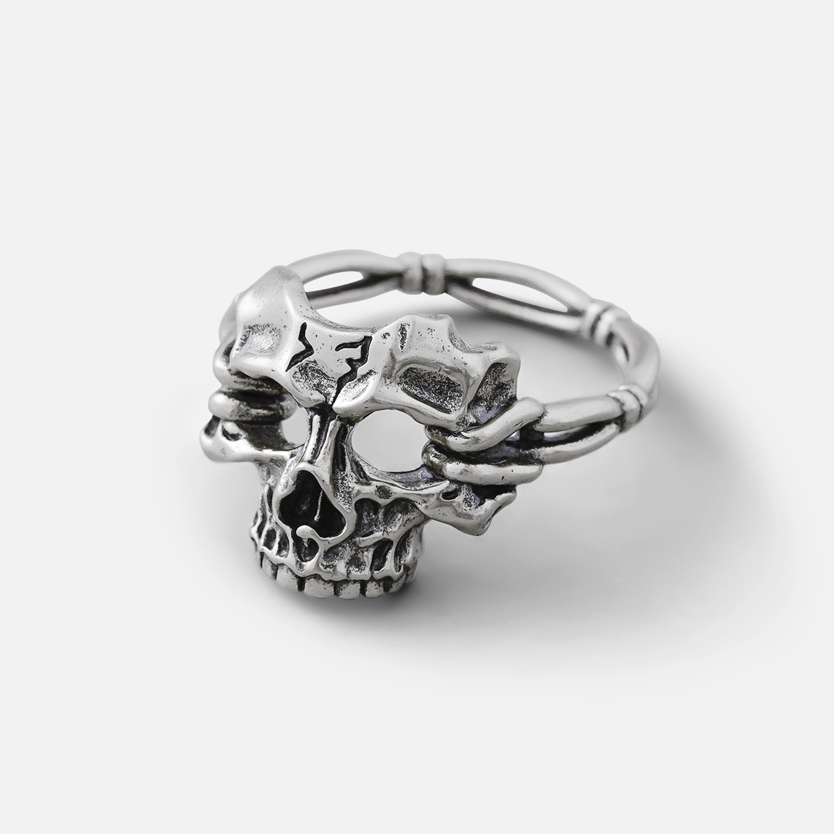 SKULL EMBLEM RING