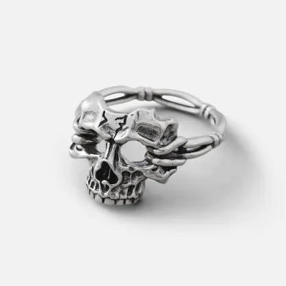 Skull Emblem Ring