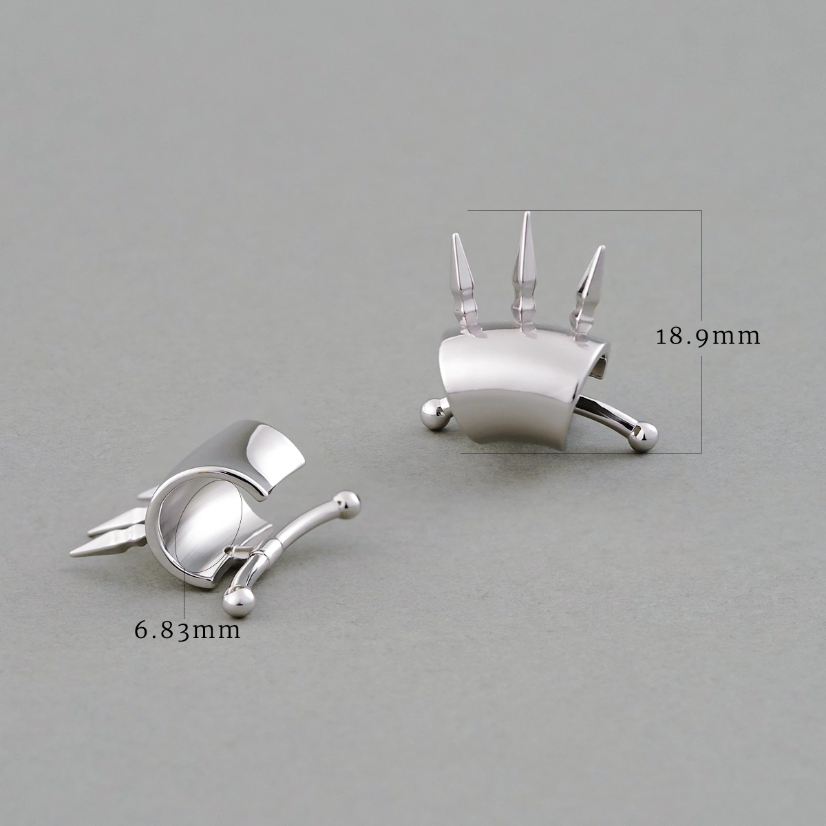 SPIKED SENTINEL EAR CUFFS