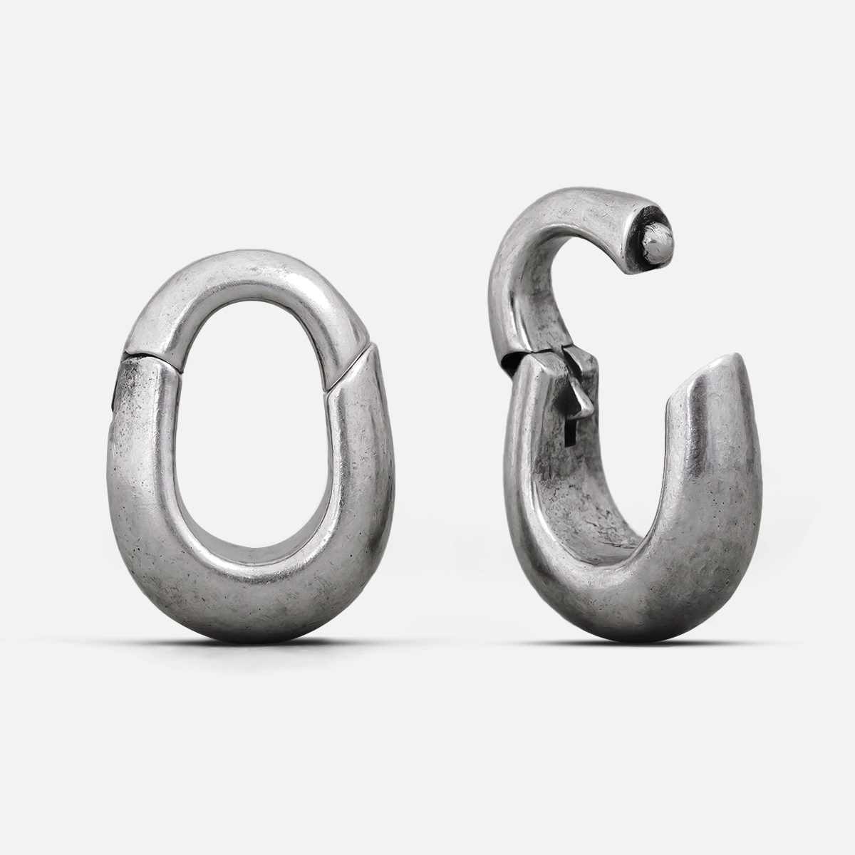 Sculpted Oval Ear Weights