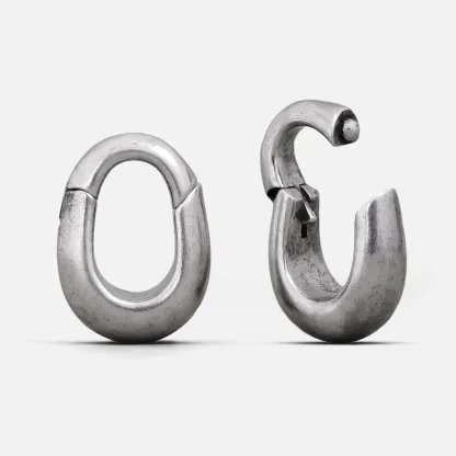 Sculpted Oval Ear Weights