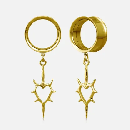 THORNED HEART DANGLES